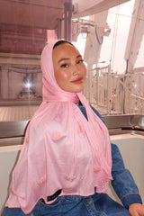 Coton Jersey - Cotton candy pink